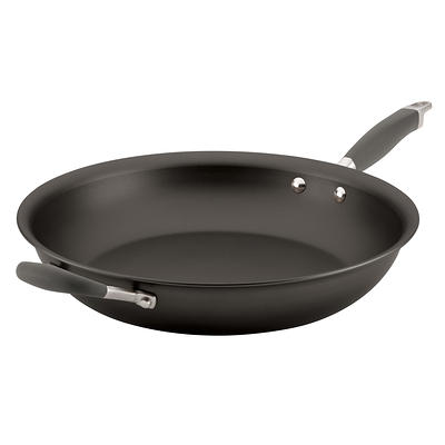 Circulon Radiance 14 Nonstick Hard Anodized Frying Pan With Helper Handle  Gray : Target