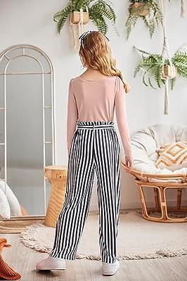 IWOLLENCE Women's Wide Leg Pants with Pockets High Waist