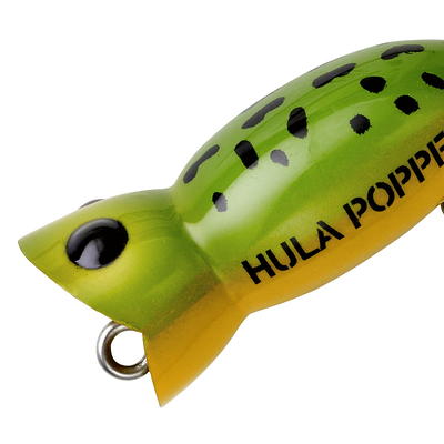 Arbogast Hula Popper Topwater Baits 1 1/4 Frog Yellow Belly 3/16 oz. -  Yahoo Shopping