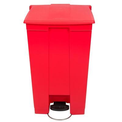 Rubbermaid FG295500BLA 13 Qt. / 3.25 Gallon Black Rectangular Wastebasket /  Trash Can