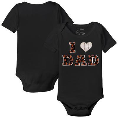 Infant Tiny Turnip White San Diego Padres I Love Dad T-Shirt