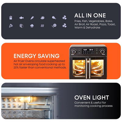 Elite Gourmet Double Door Oven 