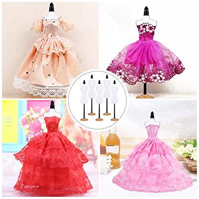 10pcs Female Mannequin For Girls Doll Clothes, Fashion Clothes Gown Display Holder  Mannequin Model Stand For Doll Dress Form - Mannequins - AliExpress