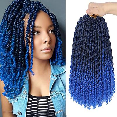 7 Packs Crochet Box Braids Curly Ends 10 Inch, Braid Crochet Hair for Black  Women (10 Inch, 2#)