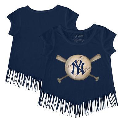 Youth Tiny Turnip Navy Detroit Tigers Baseball Tear T-Shirt Size: Small