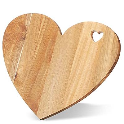 Acacia Wood Heart Tray - Large