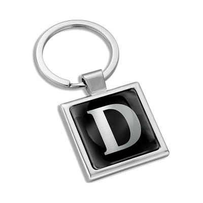 Personalised Key Chain Keyring Name Letter D Customized Ring - Yahoo  Shopping