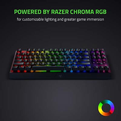 Razer Blackwidow V3 TKL - Yellow Switch - Teclado Gaming. PC GAMING: GAME.es