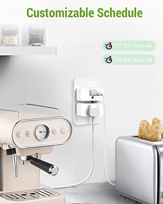 Aubess Smart Plug, Smart Outlet That Work with Alexa & Google