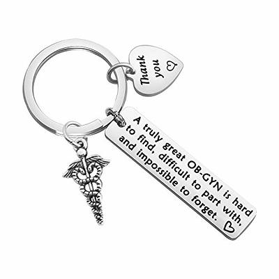 TGBJE Gynecologist Gifts A Truly Great OB-GYN Is Hard To Find Thank You  Gift For OB-GYN Nurse (OB-GYN keychain) - Yahoo Shopping