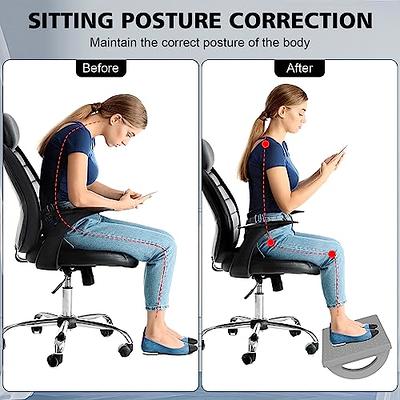 Rocking Foot Rest Under Desk, Detachable Office Feet Rest Non-Skidding Ergonomic  Foot Stool Under Desk with Massage Rollers for Office Home Work - Yahoo  Shopping