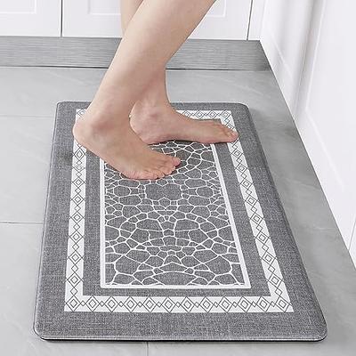 Kitchen Mat Anti Fatigue Cushioned Mats for Floor Runner Rug