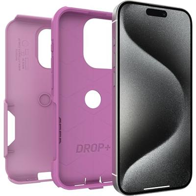 OtterBox iPhone 15 Pro (Only) Commuter Series Case - CRISP DENIM (Blue),  Slim & Tough, Pocket-Friendly, with Port Protection