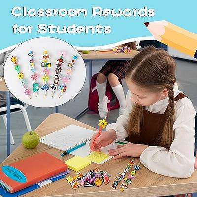  Seajan 160 Pcs Pencil Topper Decorations Bulk 160 Different  Pencil Clips Decoration PVC Pencil Toppers Accessories for Pupil Junior  Students Gift Award Straw Toppers for Tumbler Glass Straw Decoration :  Office Products