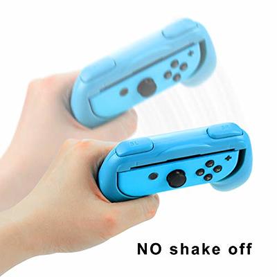 MENEEA Game Handle Connector Compatible with Nintendo Switch for Joy Con &  Switch OLED Model Compatible with Joy Con, 5-in-1 Gamepad Handle with Wrist