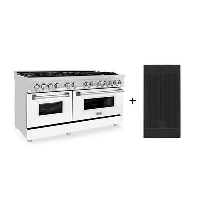 6.7 cu. ft. Double Oven Dual Fuel Gas Range with Self-Cleaning Convection  Oven in Stainless Steel