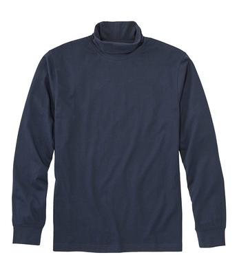 Men's Carefree Non-Shrink Mockneck Shirt Deep Port Medium, Cotton L.L.Bean  - Yahoo Shopping