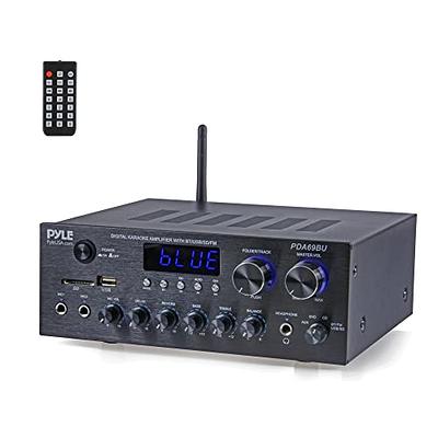 Bluetooth Karaoke Mixer Amplifier System – Pyle USA