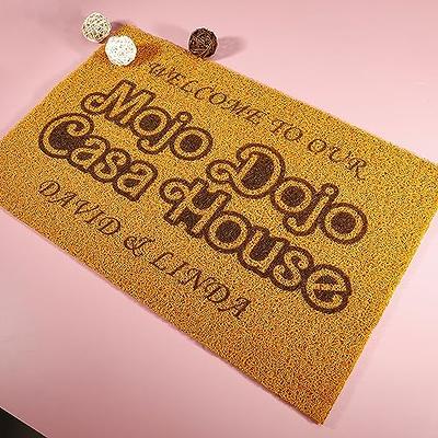 Welcome to The Mojo Dojo Casa House Doormat | Welcome Door Mat | New Home  Gift | Movie Doormat | Home Decor | Closing Gift | Front Door | Made in the