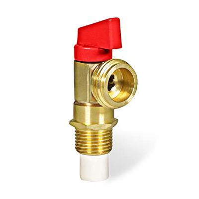 Everbilt 3/4 in. FIP x 1/2 in. FIP x 1/2 in. SWT Red Brass Pipe