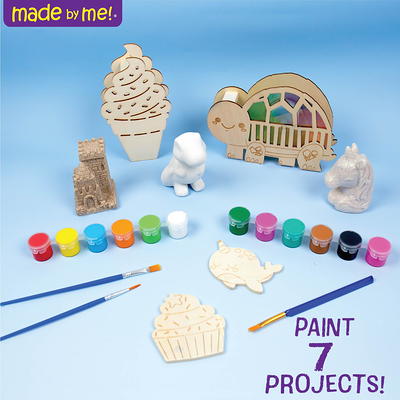 Made By Me 7-in-1 Creative Studio, 22-Piece Art Set, Paint 3D Figurines &  Light-up Wooden Projects - Yahoo Shopping