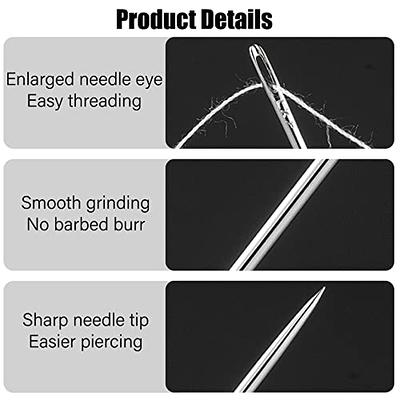 VILLCASE 1 Set Needle threaders for Embroidery Floss Needles for Sewing  Needles for Hand Sewing Needle case Needle threaders for Hand Sewing Long