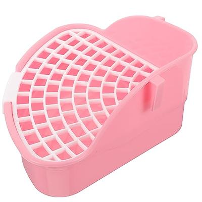 Plastic Dish Drainer With Tray - Pink