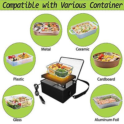 Portable Oven, 110V Portable Food Warmer Personal Portable Oven Mini  Electric Heated Lunch Box for Reheating & Raw Food Cooking in Office,  Travel, Potlucks and Home Kitchen (Gray) - Yahoo Shopping