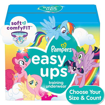 Pampers Easy Ups My Little Pony Training Pants Girls Size 3T/4T 124 Count  (Select for More Options) - Yahoo Shopping