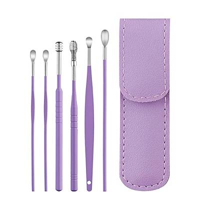 Primobe Ear Wax Cleaner, The Most Professional Ear Cleaning Master in  2023—Earwax Cleaner Tool Set, Ear Cleaner Earwax Removal Tool with Portable  Keychain PU Leather Case (Purple) - Yahoo Shopping