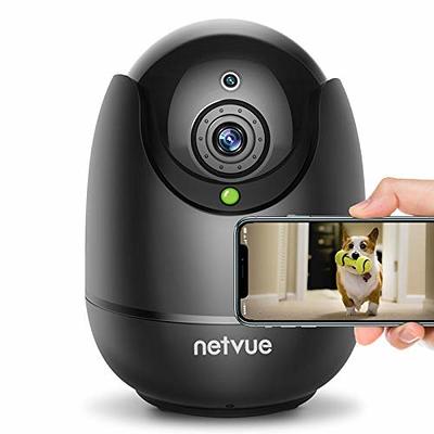 Wansview Security Camera, IP Camera 2K, WiFi Home Indoor Camera for  Baby/Pet/Nanny, 2 Way Audio Night Vision, Works with Alexa, with TF Card  Slot and