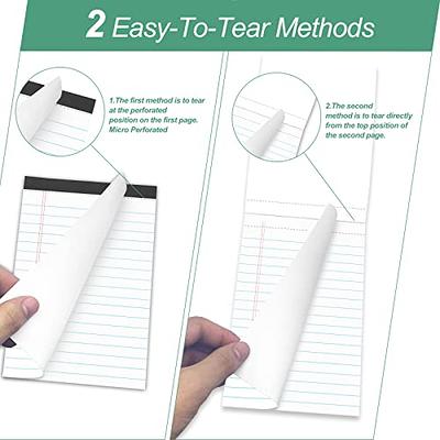 Note Pads 4x6 In Lined Writing Notepad for Office Supplies College Ruled To  Do List Notepads Grocery List Note Pad Writing Pads for Work Office Memo