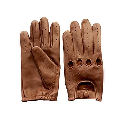 Genuine Leather Driving Gloves for Men