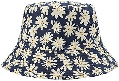 Bucket Hat Double Side Wear Hat Travel Hiking Summer Printed Sun