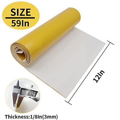 Foam Pad Self Adhesive, Neoprene Foam Sheets - Weather Stripping Seal, Air  Conditioning, HVAC, Pipes, Cuttable Foam Craft Tape Insulation Anti  Vibration, White (12In x 60In x 1/8In) - Yahoo Shopping