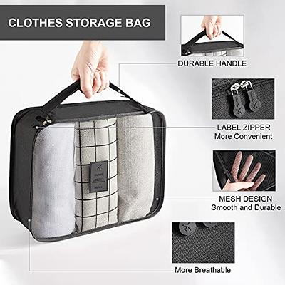 7Pcs/Set Travel Luggage Organiser Suitcase Storage Bags Clothing Packing  Cubes