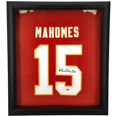 Framed Patrick Mahomes Kansas City Chiefs Autographed Nike Red Limited Jersey