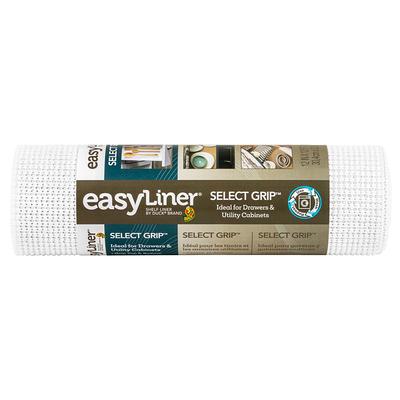 Duck Easy Liner Shelf Liner, Supreme, White