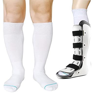 LORVVDE Walking Boot Socks Hospital Sock Liner for Orthopedic Boot Walker  Brace, Boot Socks for Air Cam Walkers and Fracture Boot Cast Cover Surgical  leg 2 Pairs - Yahoo Shopping