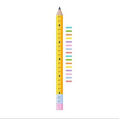 Growth Chart Wall Labels Baby Height Indicator Tape Ruler Height Growth  Chart Decor Ruler Height Indicator Adhesive Ruler for Home Classroom  Nursery