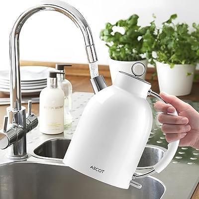  ASCOT Electric Kettle, Glass Electric Tea Kettle Gifts