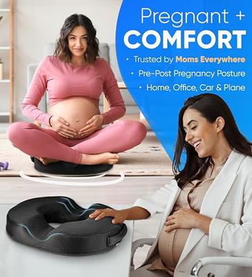 GSeat Ultra Orthopedic Gel and Foam Seat Cushion (Black) for Coccyx, Back, Tailbone, Prostate, Postnatal, and Sciatica