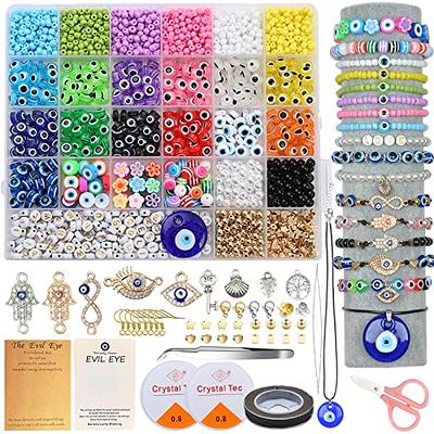 Acrylic Beads For Bracelets Making Kit DIY Letter Beads For Jewelry Making  Kit Charms Bracelets String