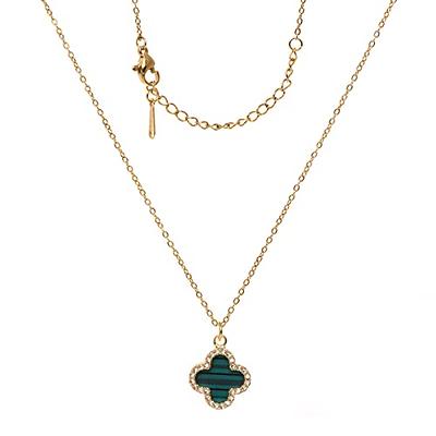 Lucky Clover Necklace, 18K Gold Plated - Van Cleef & Arpels