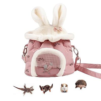 Amazon.com : Handmade Faux Rabbit Fur Sugar Glider Bonding Carry Pouch  Portable Small Animal Carrier Bag Small Animal Bonding Crossbody Strap for  Hamster Rat Gerbil Other Small Pet Sleeping Bag with Vent (