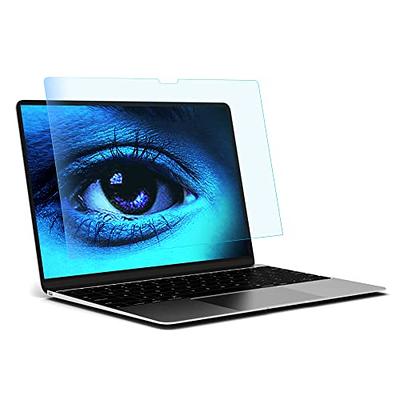 Privacy Screen MacBook Pro 13 Inch(2016-2022, M1, M2) & MacBook Air 13  (2018-2021, M1), Magnetic Anti Glare Blue Light Filter, Anti Spy Laptop  Screen Protector for Mac 13 In 