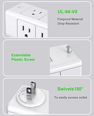 POWRUI Smart Plug, Mini WIFI Outlet, 4 pack 