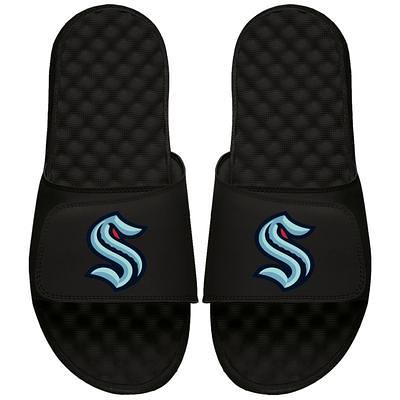 Men's ISlide White Toronto Rock Primary Logo Slide Sandals - Yahoo