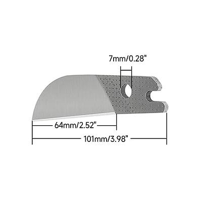 Watris Veiyi 45mm Rotary Cutter Blades, 5PCS Perforating Rotary Replacement  Blade, Wide Skip Blade Edging Tool for Crochet Edge Projects, Fleece