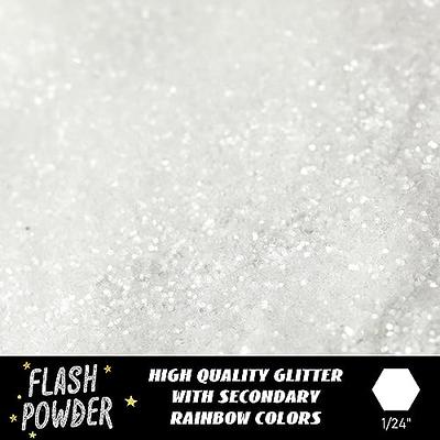 50g Pack/bag of Iridescent White Fine High Quality Glitter 4 Craft Or Nail  Art